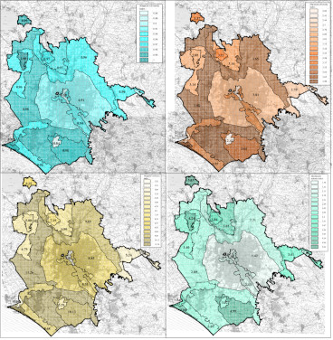 Faunistic diversity maps in the proposed Biosphere Reserve zones