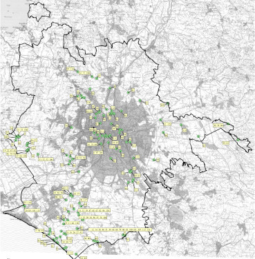 Threatened and rare plant species of Rome Municipality