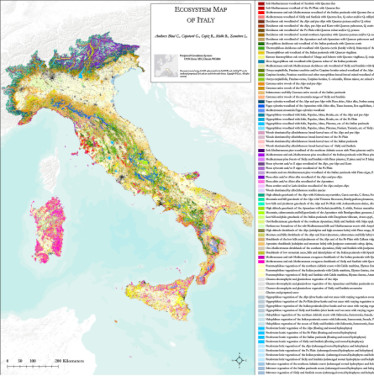 Ecosystem Map of Italy